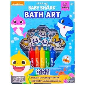 Baby Shark Bath Art Set